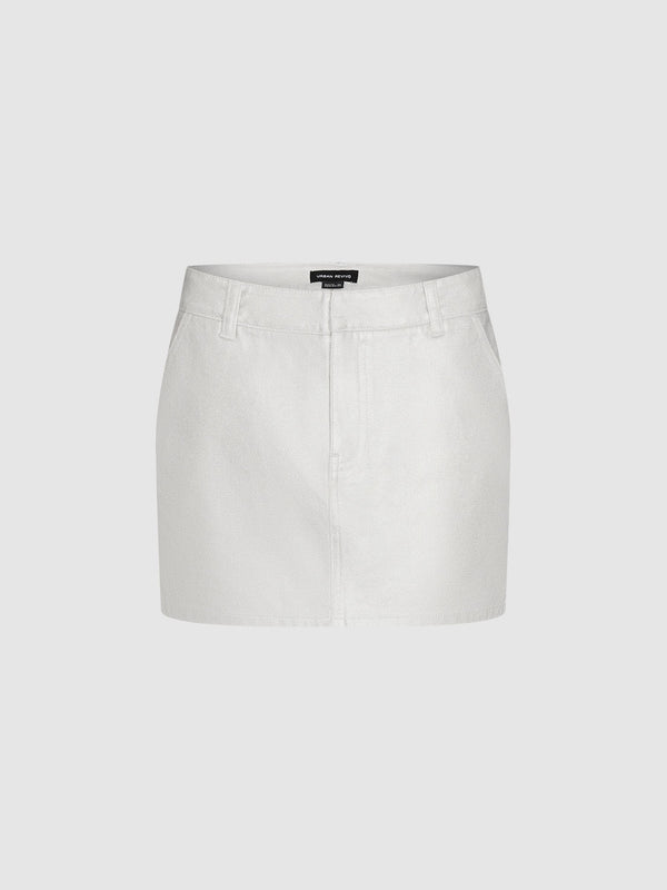 Mini Denim Skirts