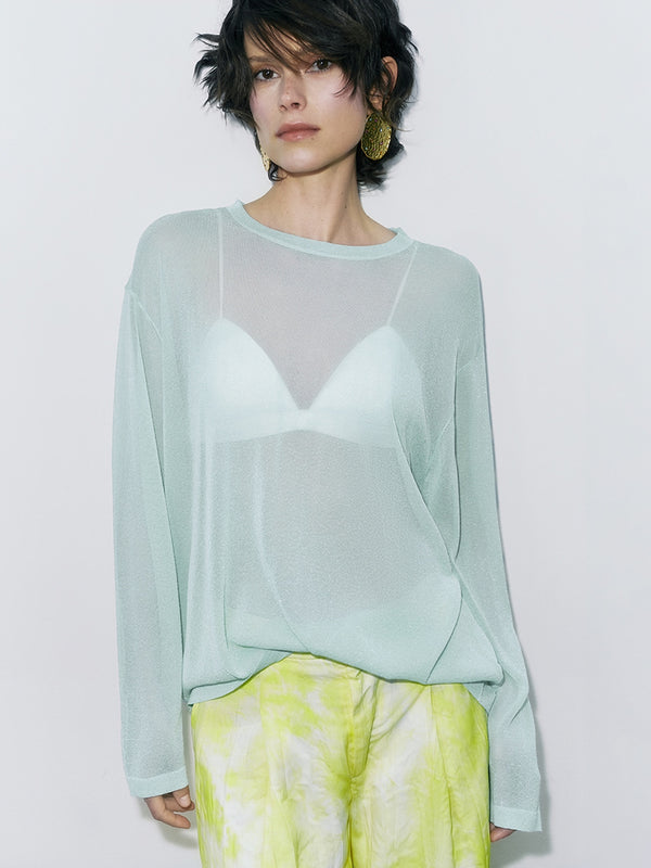 Knitted Long Sleeve T-Shirts