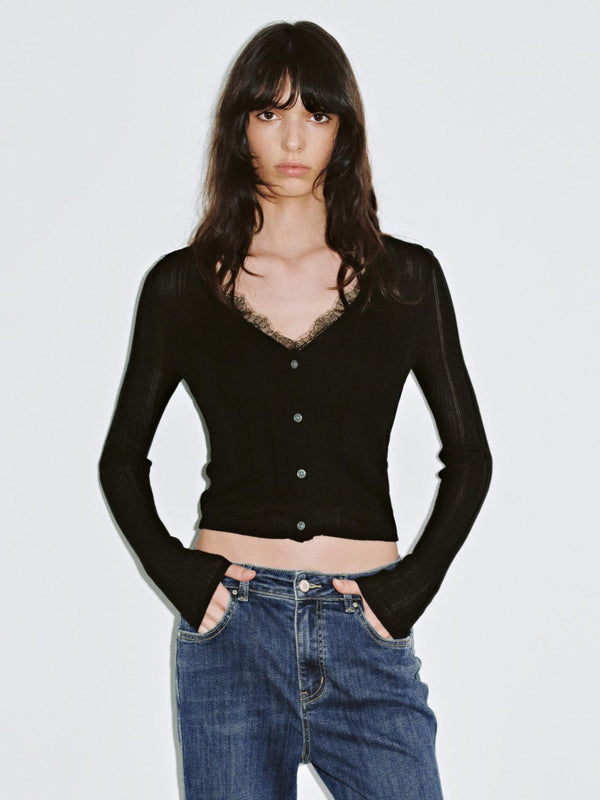 Knitted Long Sleeve T-Shirts