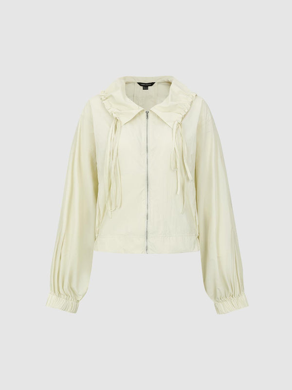 String Detail Track Jackets