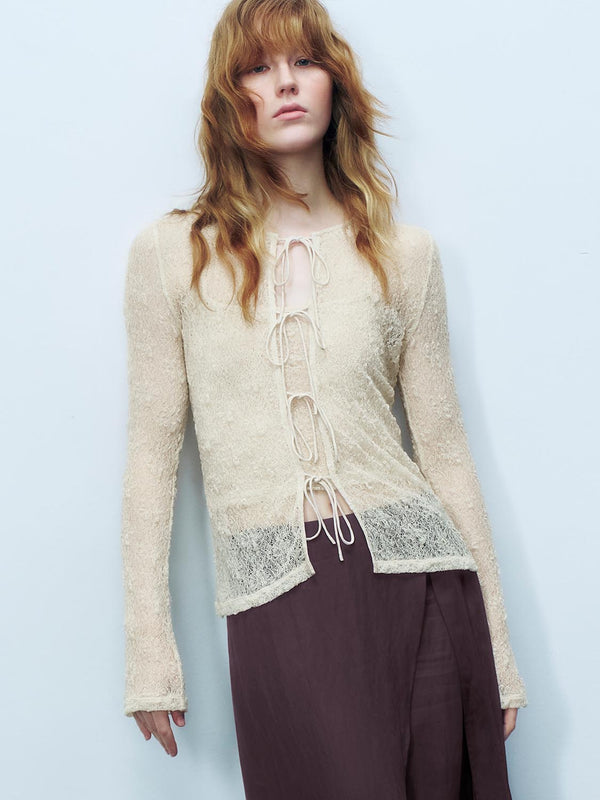 Lace Up Front Shirts
