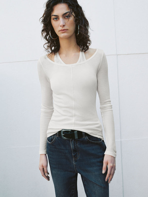 Skinny Long Sleeve T-Shirts