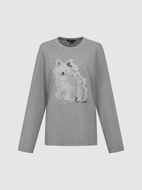 Printed Long Sleeve T-Shirts