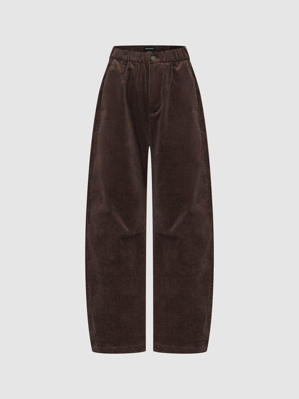 Loose Carrot Fit Pants