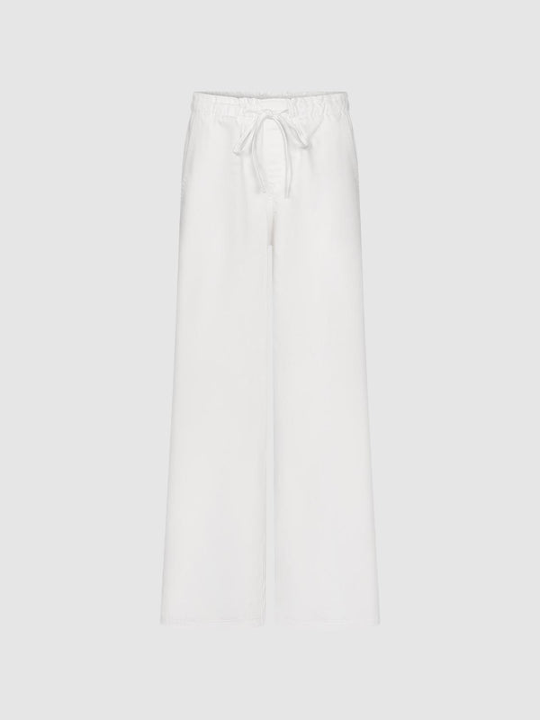 Drawstring Denim Jeans