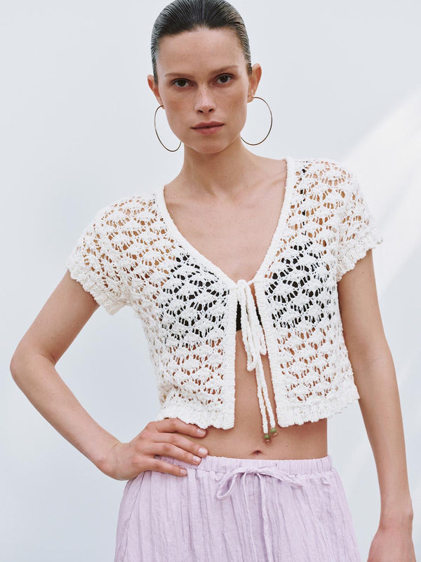 Lace Knitted Cardigans