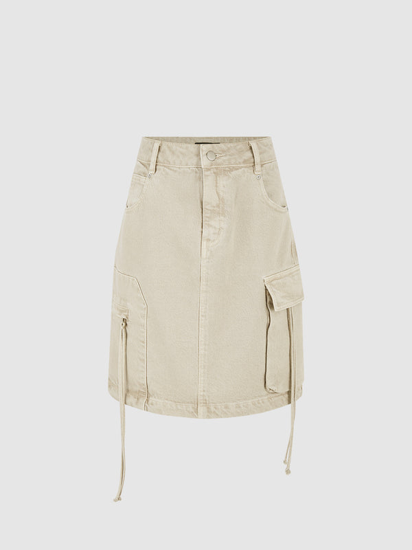 Mini Denim Skirt
