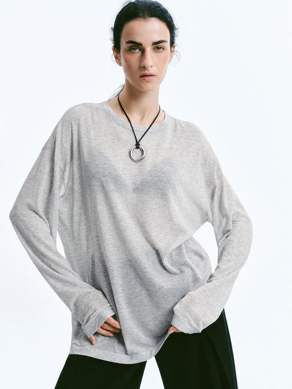 Knitted Long Sleeve T-Shirts