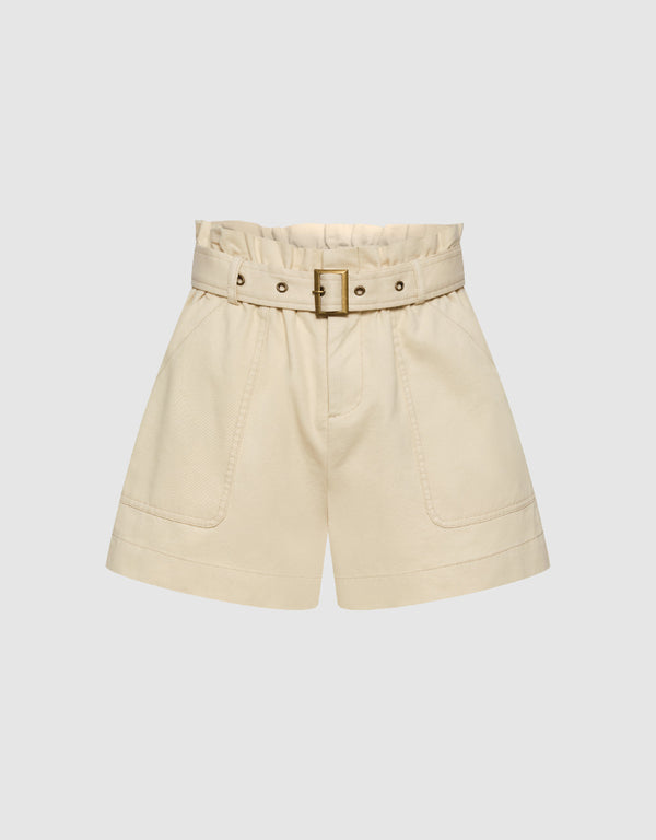 Loose Shorts With Belt