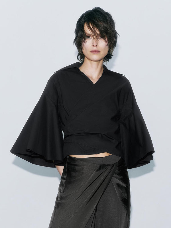 Surplice Front Shirts