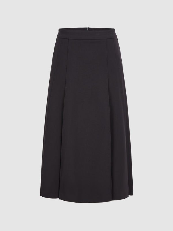 Pleated A-Line Skirts