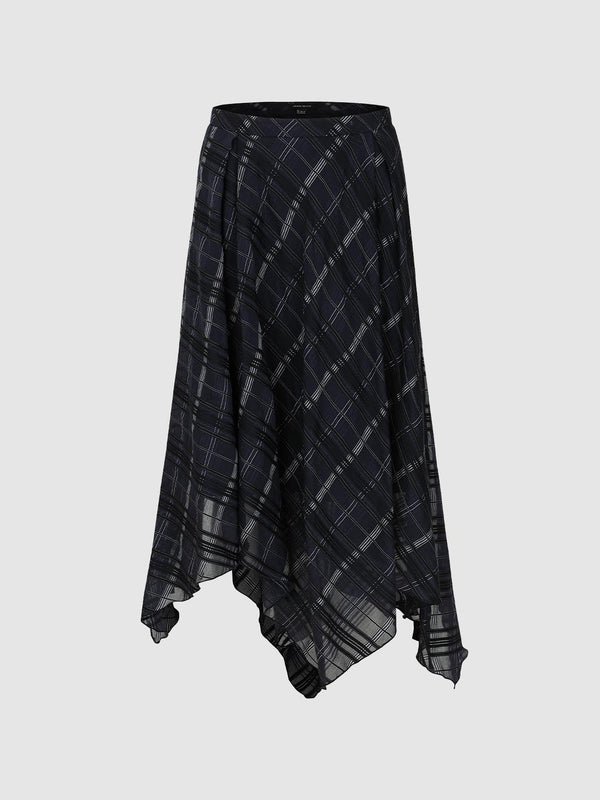 Irregular Hem A-Line Skirts