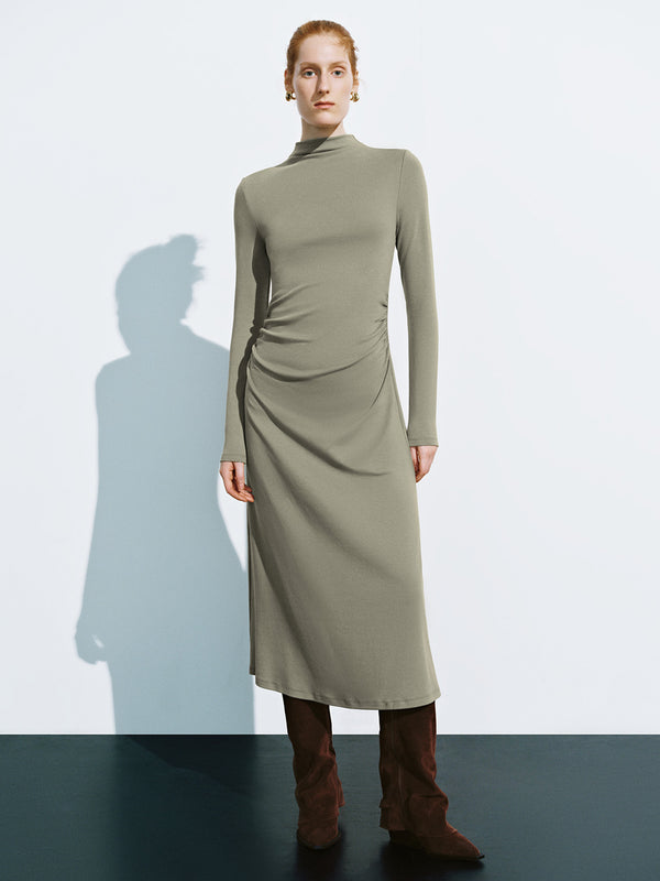 Long Sleeve A-Line Dresses