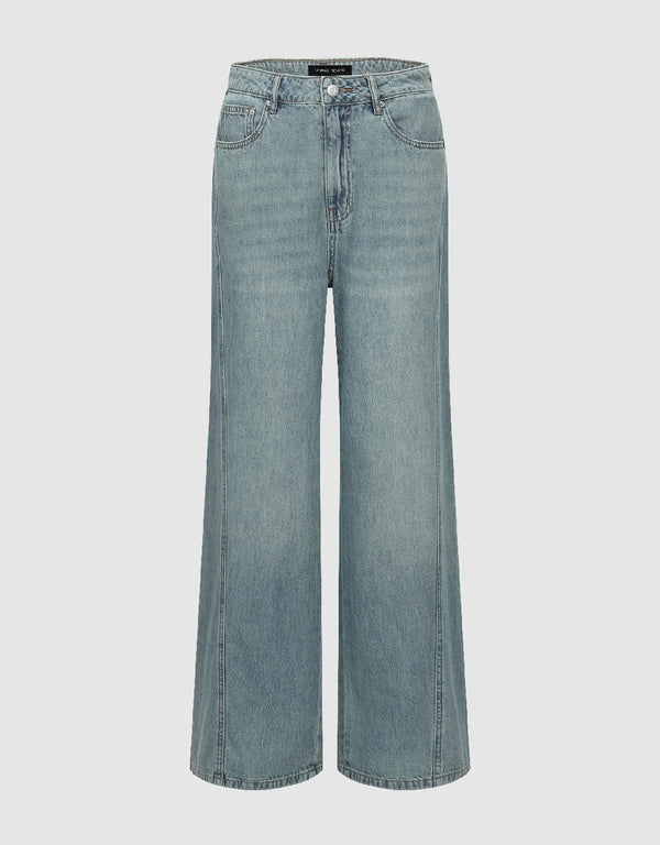 Wide-Leg Jeans