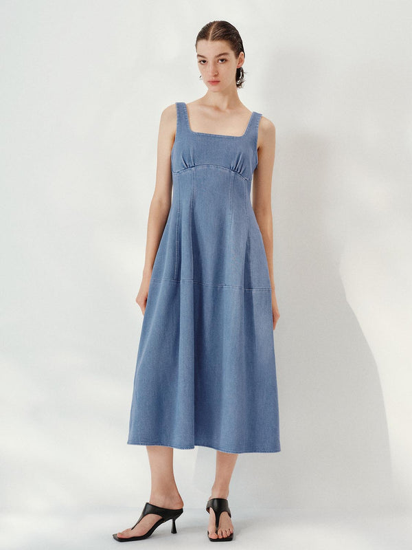 Denim Maxi Dresses