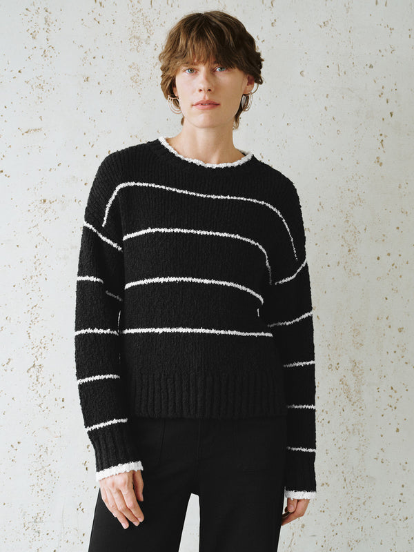 Striped Knitted T-Shirts