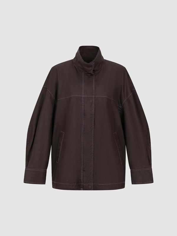 Stand Collar Bomber Jackets