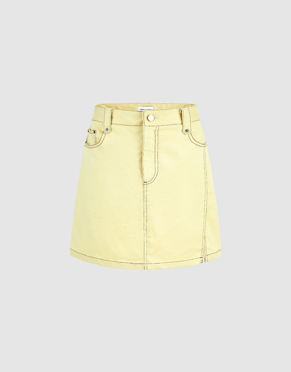 Mini A-Line Skirt