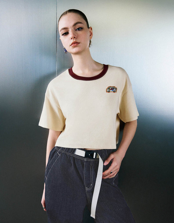 Crew Neck Loose T-Shirt