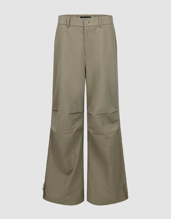 Loose Wide-Leg Pants