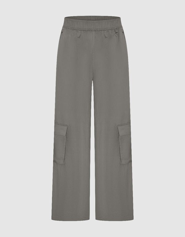 Elastic Waist Loose Jogger Pants