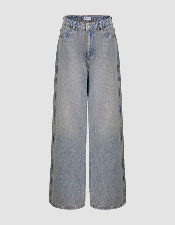 Wide-Leg Jeans