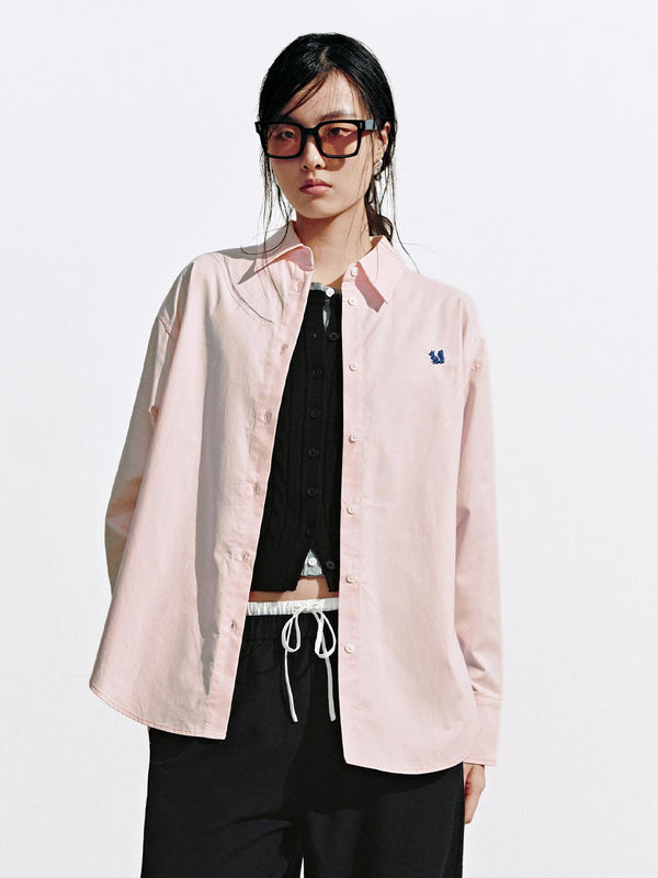 Embroidered Loose Fit Shirts