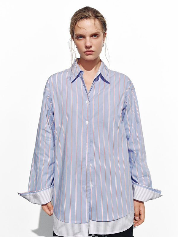 2 In 1 Striped Shirts