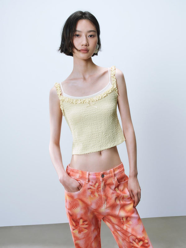 Frilled Cami Tops
