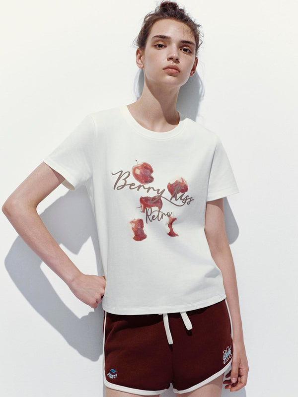 Graphic Crew Neck T-Shirts