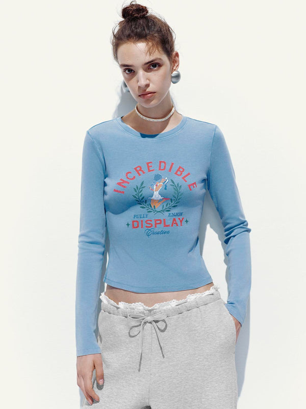 Printed Long Sleeve T-Shirts