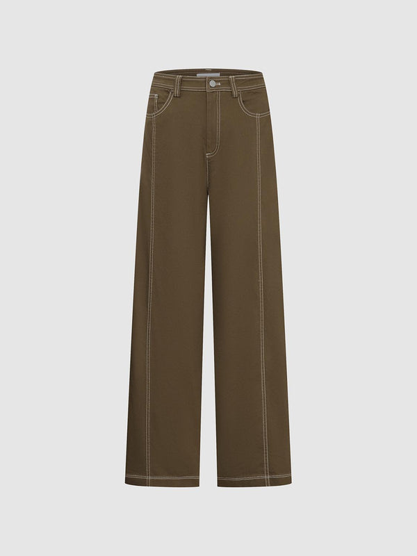 Regular Straight Pants