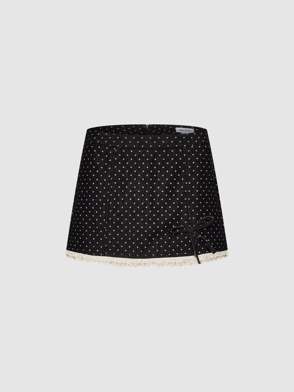 Denim Mini Skirts