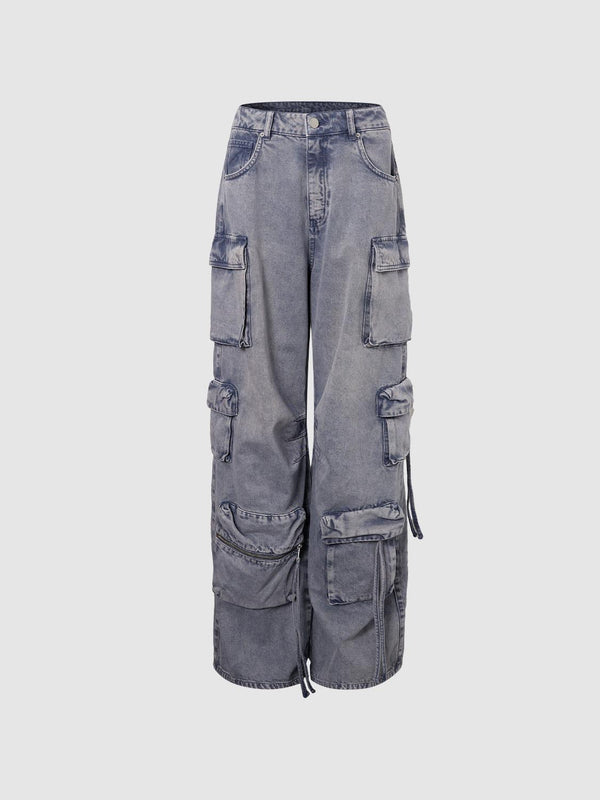 Flap Pocket Denim Jeans