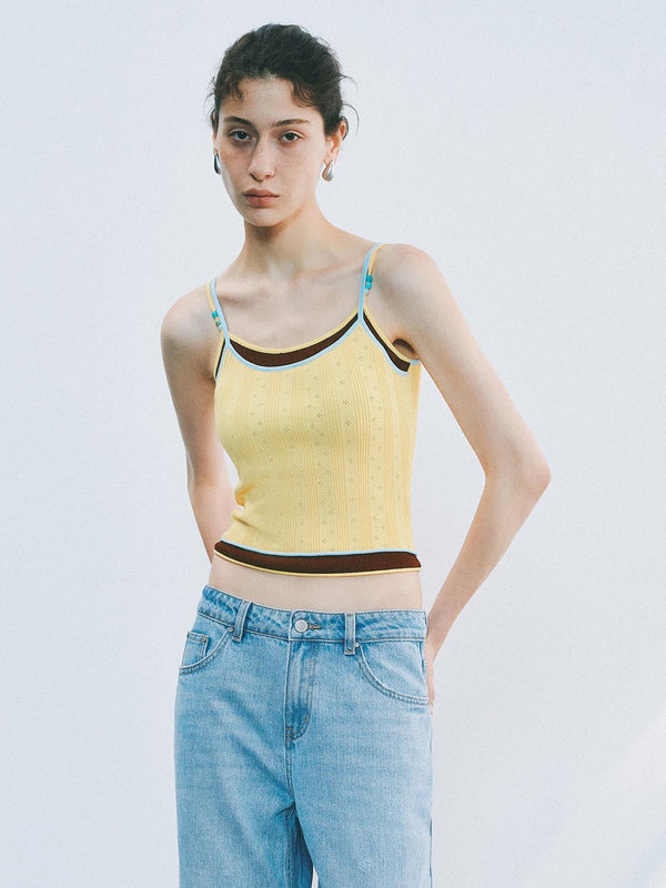 Knitted Cami Tops
