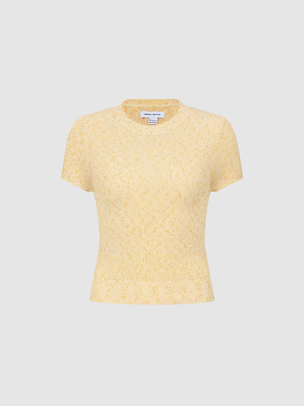Slim Fit Knitted T-Shirts