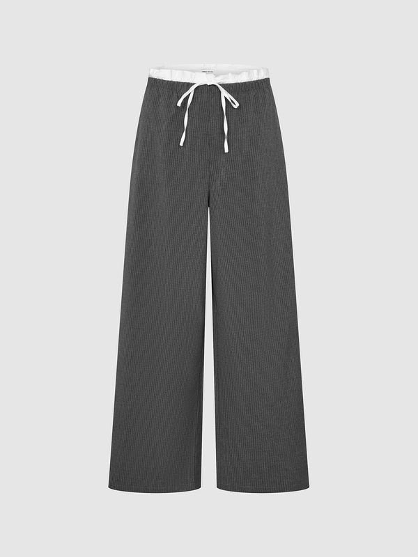 Loose Wide-Leg Pants