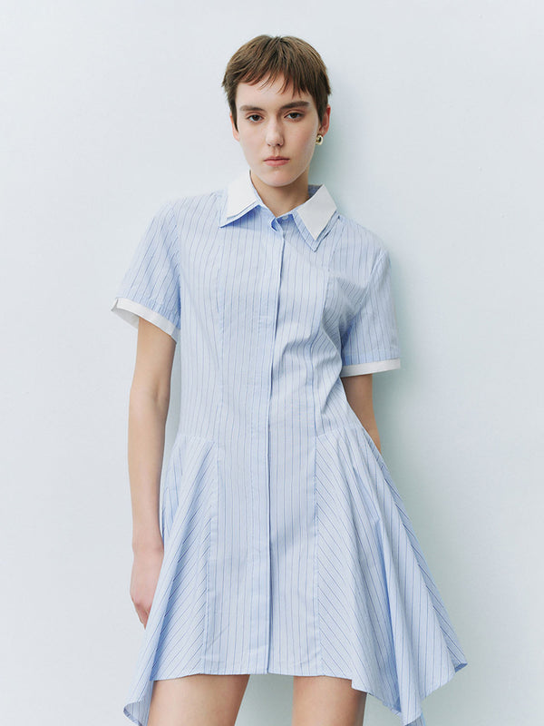 Short Sleeve A-Line Dresses