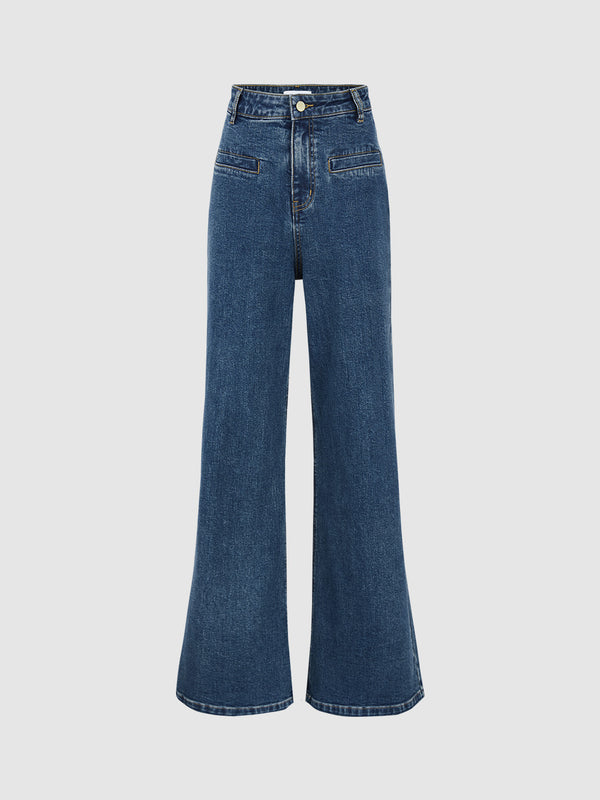 Wide-Leg Jeans