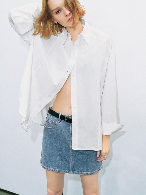 Button Up Oversized Shirt