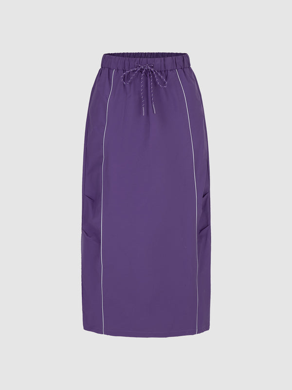 Drawstring Straight Skirts