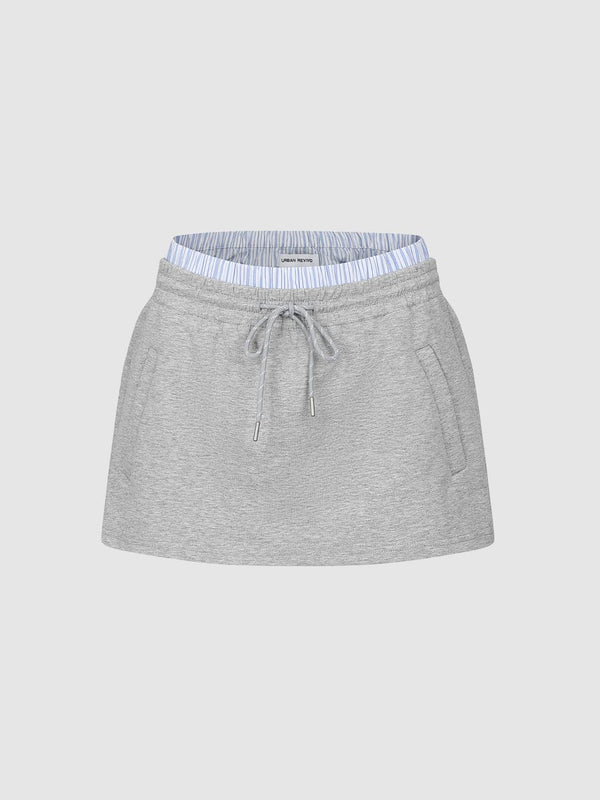Straight Mini Skirts