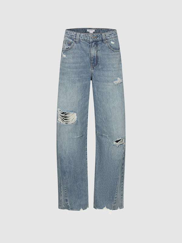 Ripped Denim Jeans