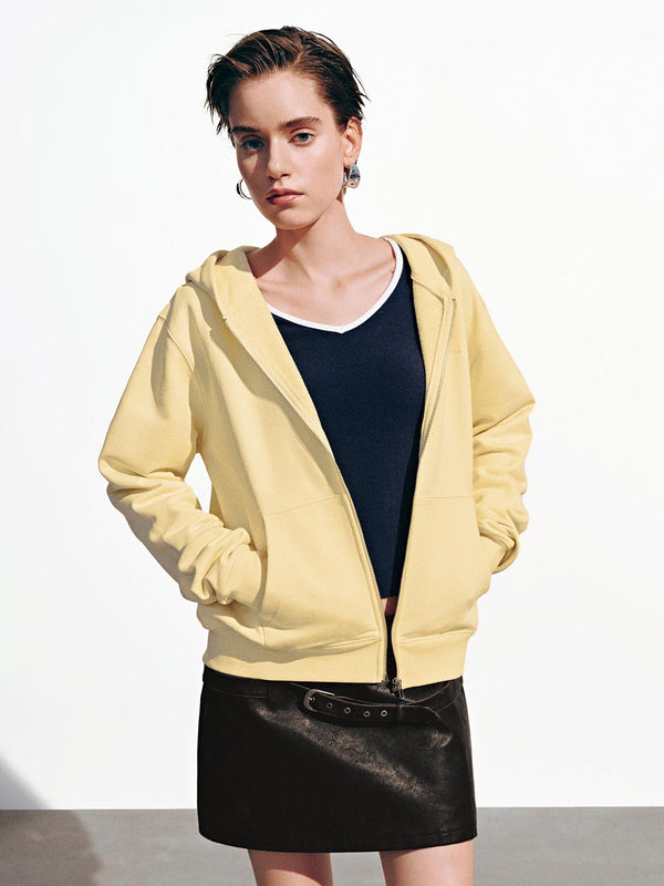 Zip Up Hooded Jackets