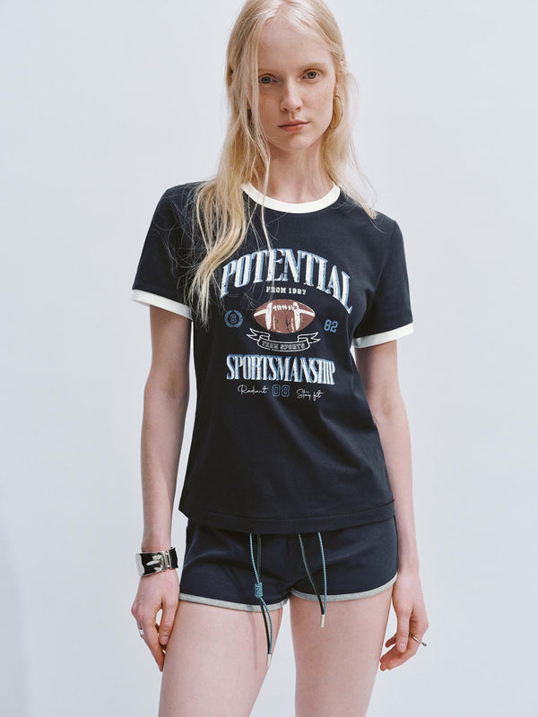 Printed Short Sleeve T-Shirts