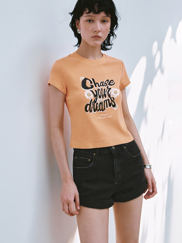 Printed Short Sleeve T-Shirts