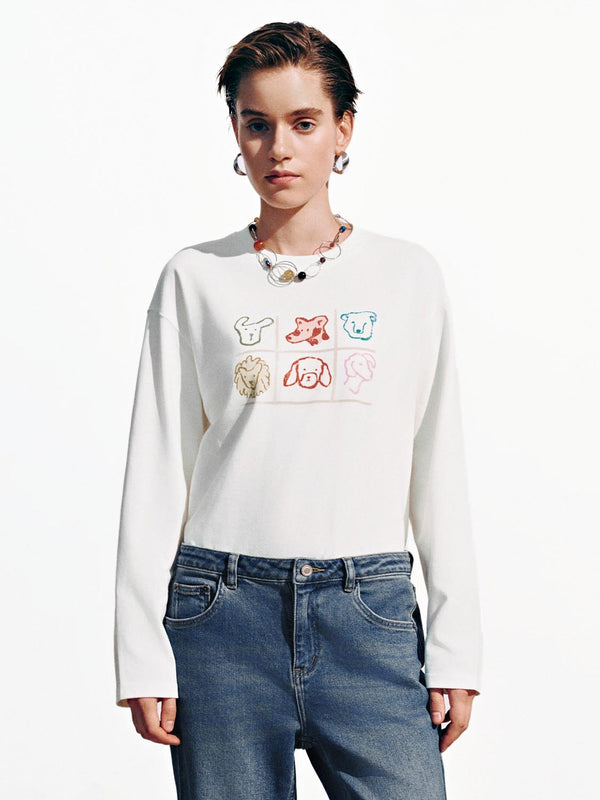 Printed Long Sleeve T-Shirts