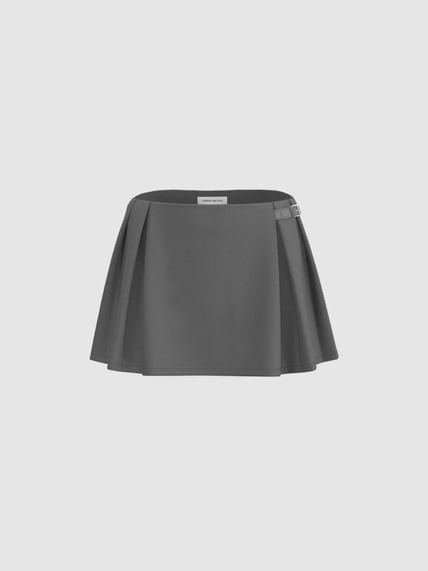 Pleated Mini Skirts