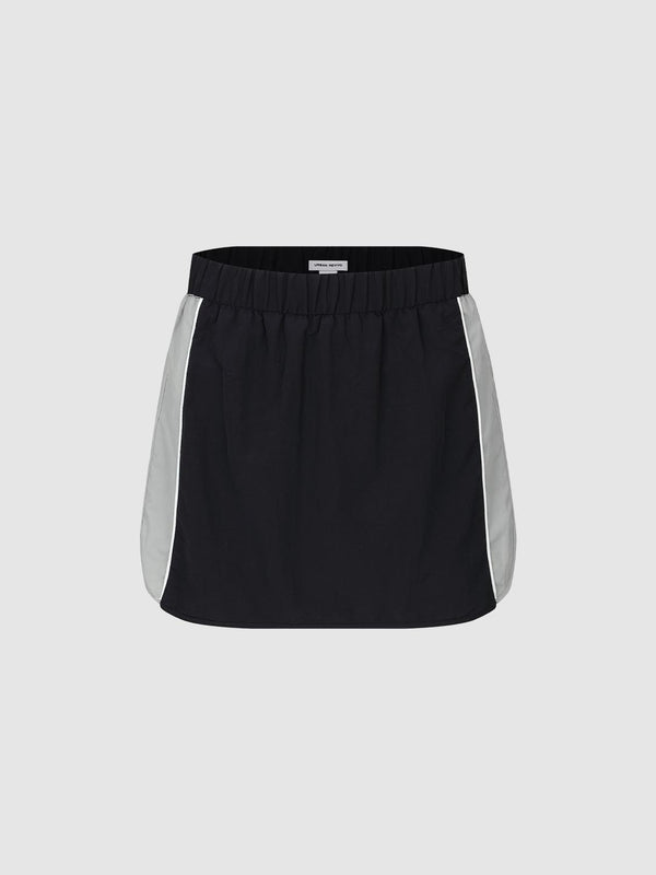 Pull-On A-Line Mini Skirts