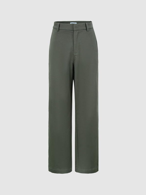 Regular Straight Pants